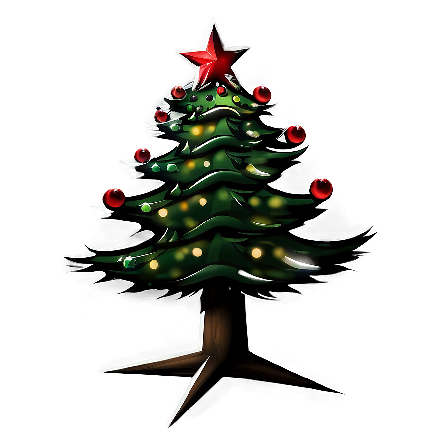 Creative Christmas Tree Png 67 PNG