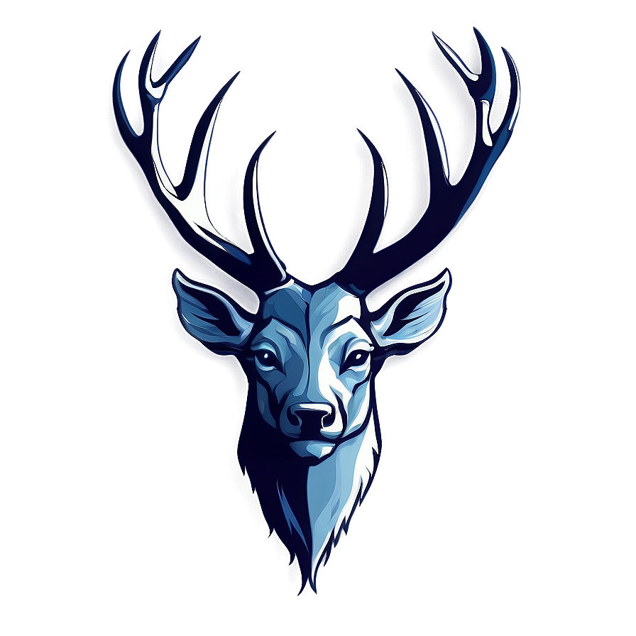 Creative Deer Head Logo Png 06212024 PNG