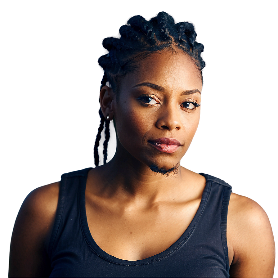 Creative Dreads Twists Png 05242024 PNG