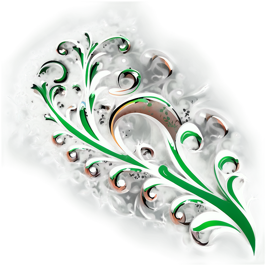 Creative Flourish Decoration Png Spt94 PNG