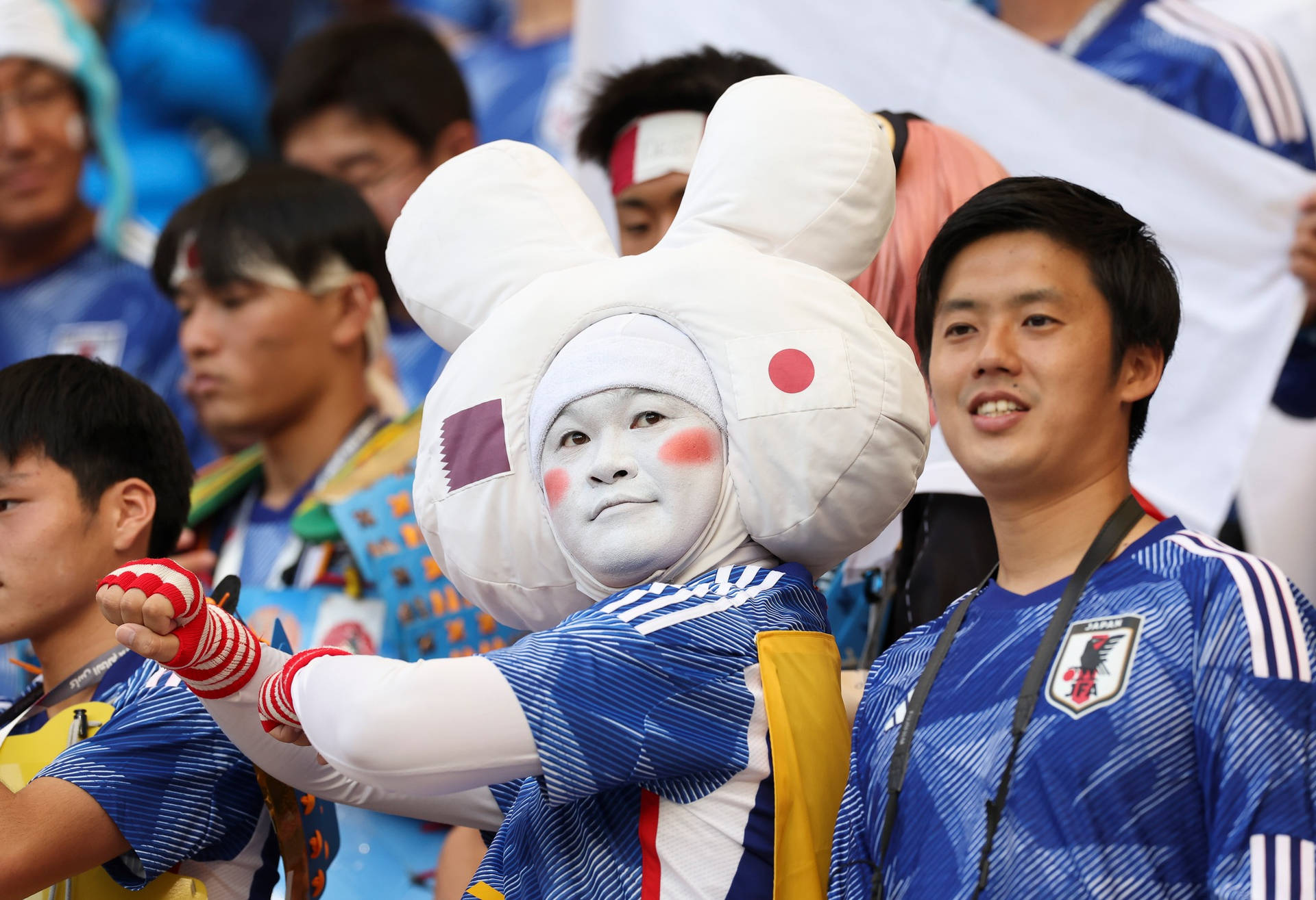 Creative Japan National Football Team Supporter Picture