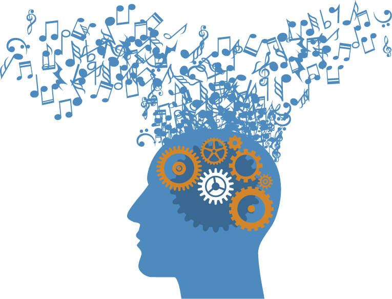 Creative Mindand Music Concept PNG