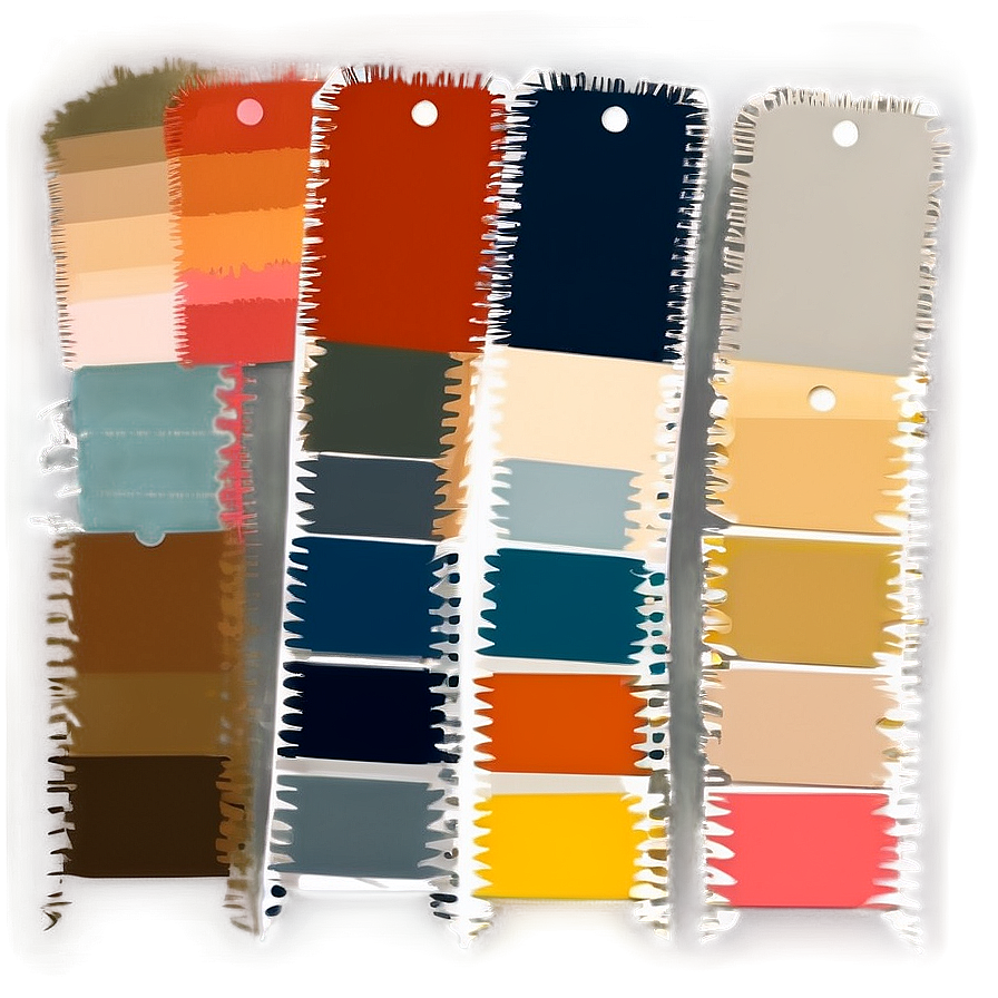 Creative Paint Swatch Ideas Png 06132024 PNG