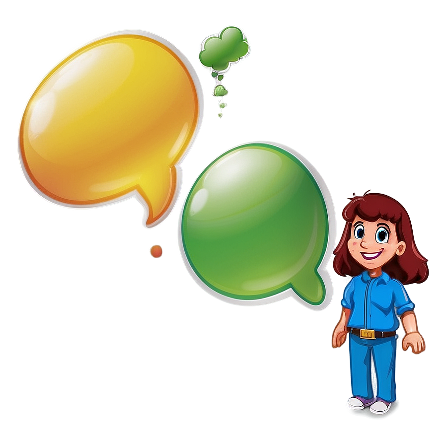 Creative Thought Bubble Png Ins16 PNG