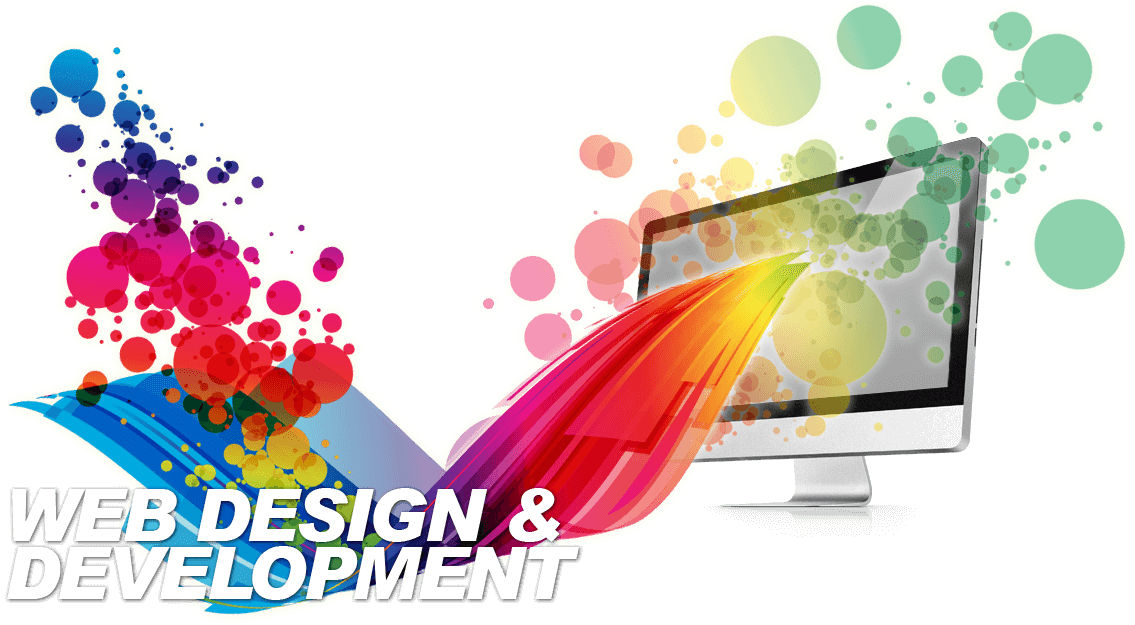 Creative Web Designand Development Banner PNG