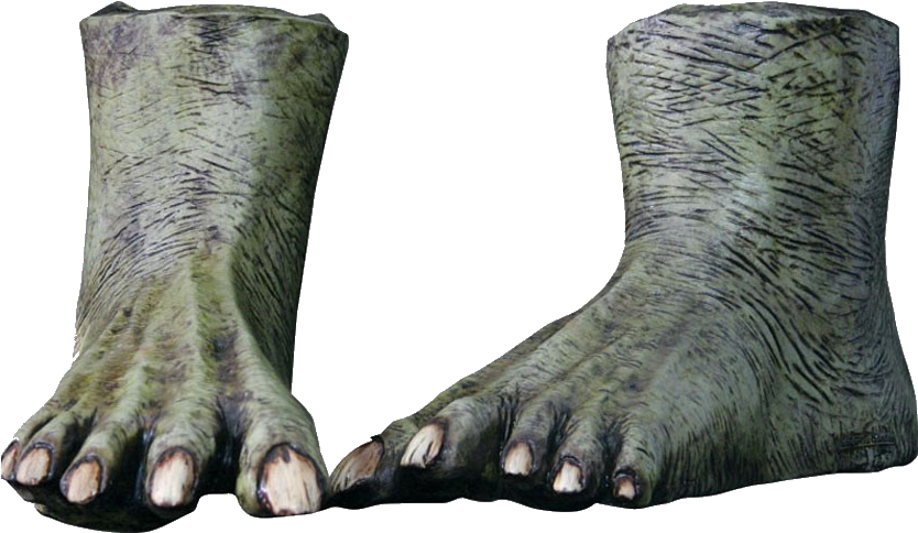 Creature Feet Costume Props PNG