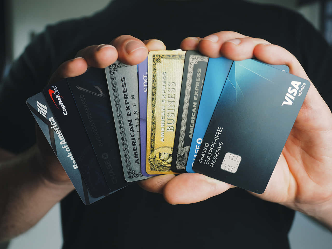 Handlasäkert Med Ett Kreditkort