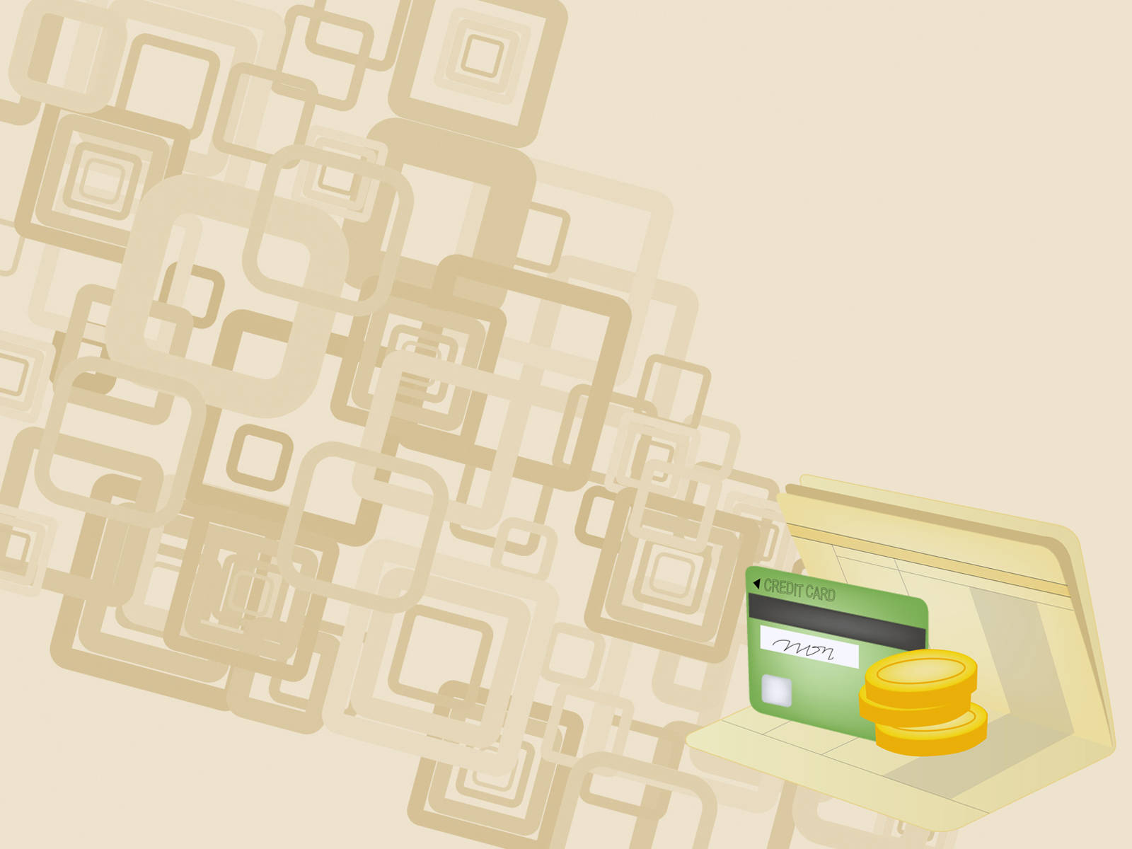 Diseñoabstracto De Tarjeta De Crédito En Un Libro De Banco Fondo de pantalla