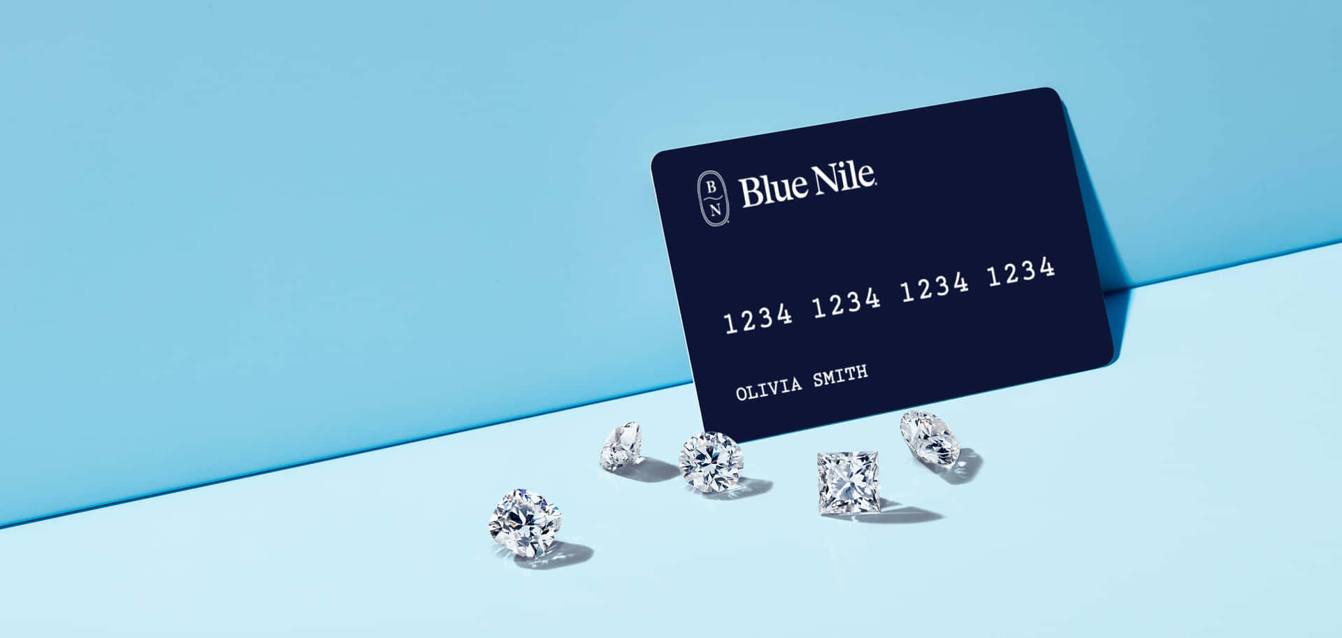 A Credit Card With Diamonds On It
