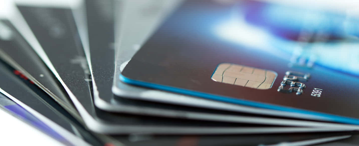 Credit Cards Close Up Wallpaper