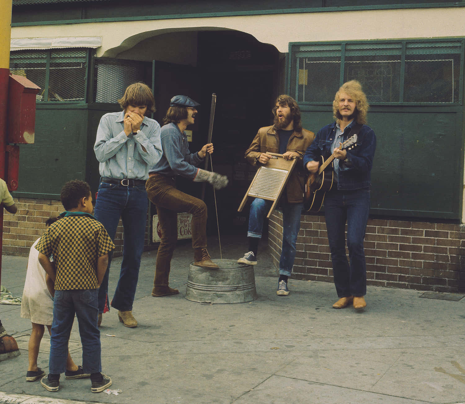 Creedence Clearwater Revival Band In Concert Wallpaper