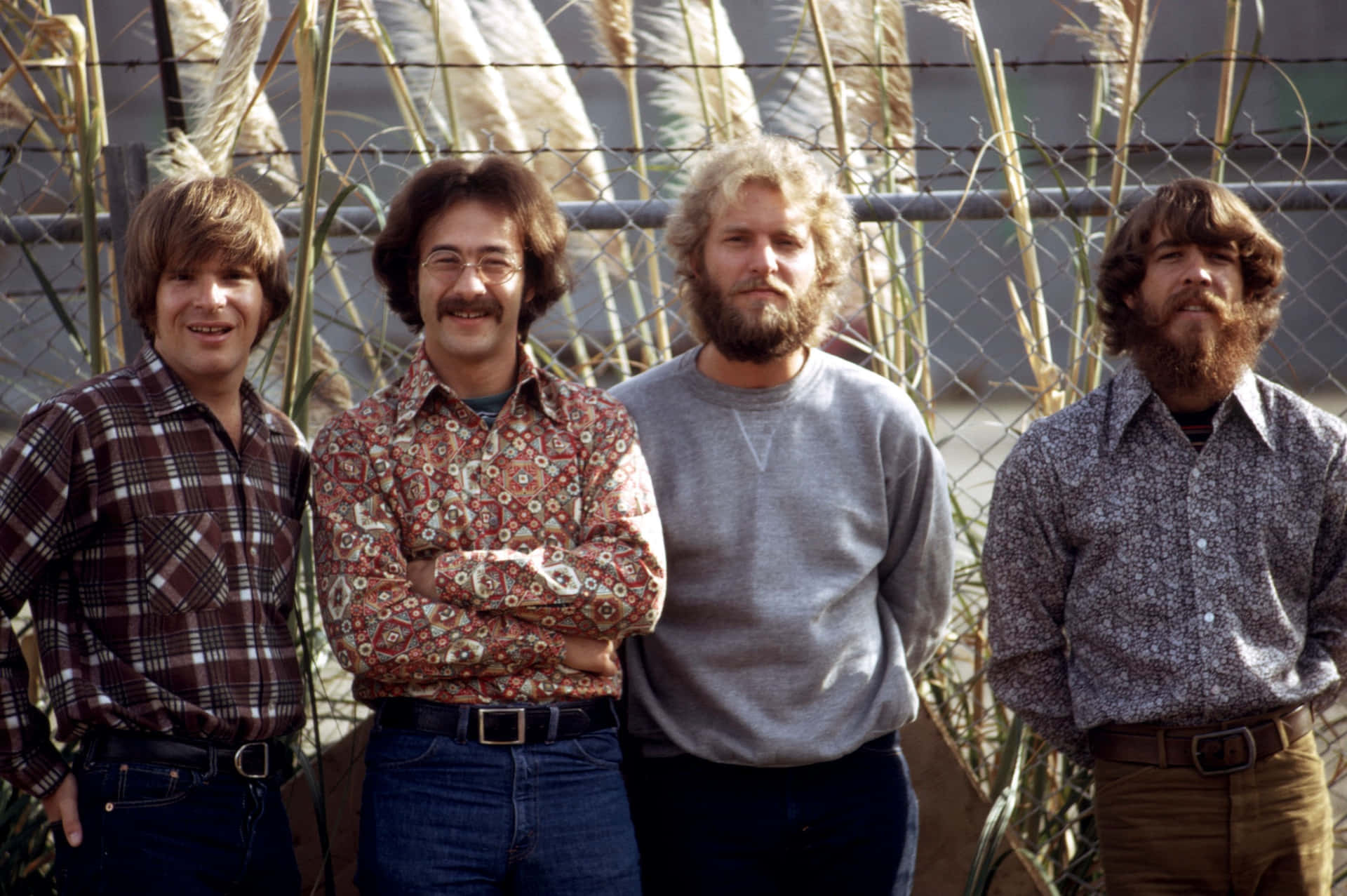 Creedence Clearwater Revival Band Portret Achtergrond