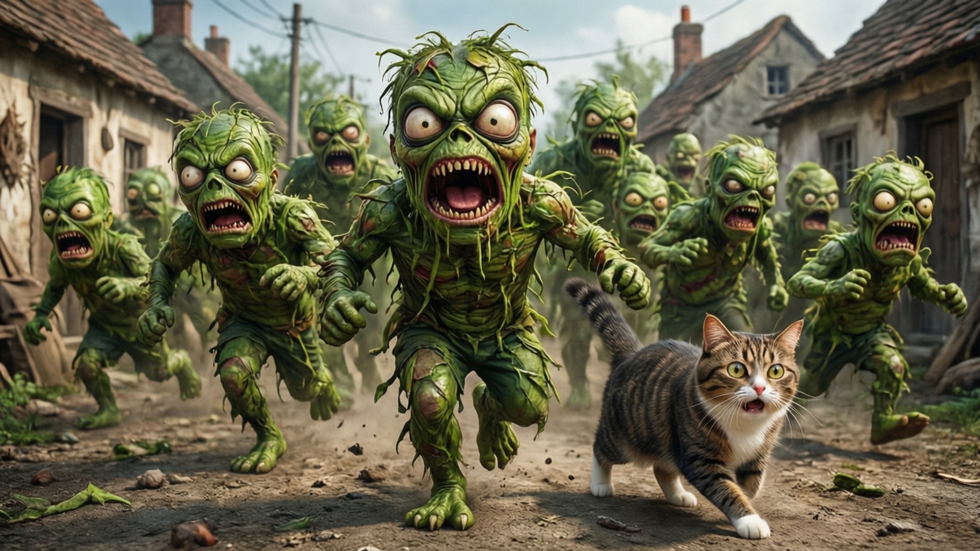 Creeper Cat Scare Taustakuvat
