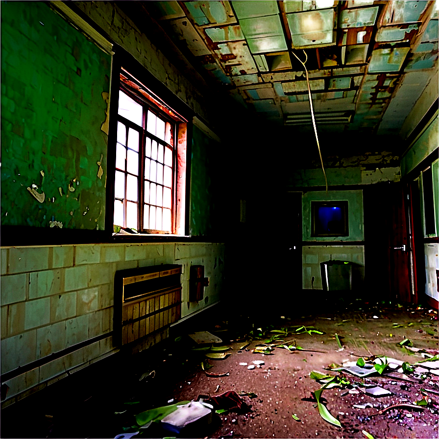 Download Creepy Abandoned Asylum Png 06202024 | Wallpapers.com