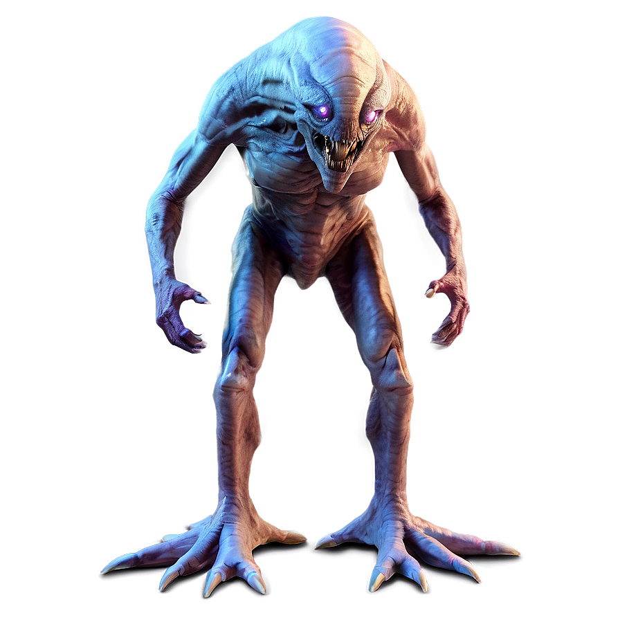 Creepy Alien Monster Png Ojy88 PNG