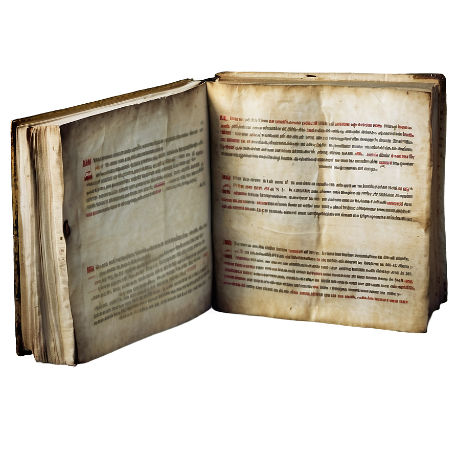 Creepy Ancient Book Png Asx PNG