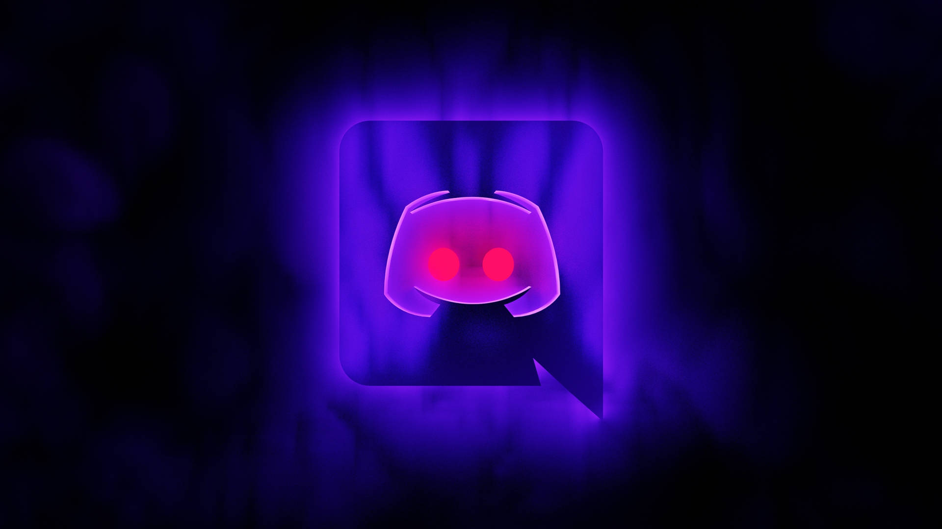 Creepy And Cute Discord Logo Wallpaper
