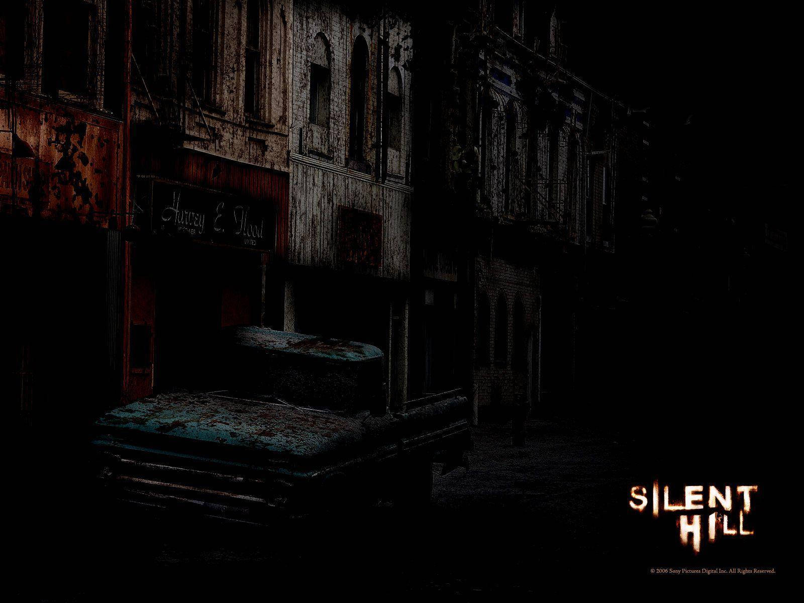 Creepy And Dark Silent Hill Background