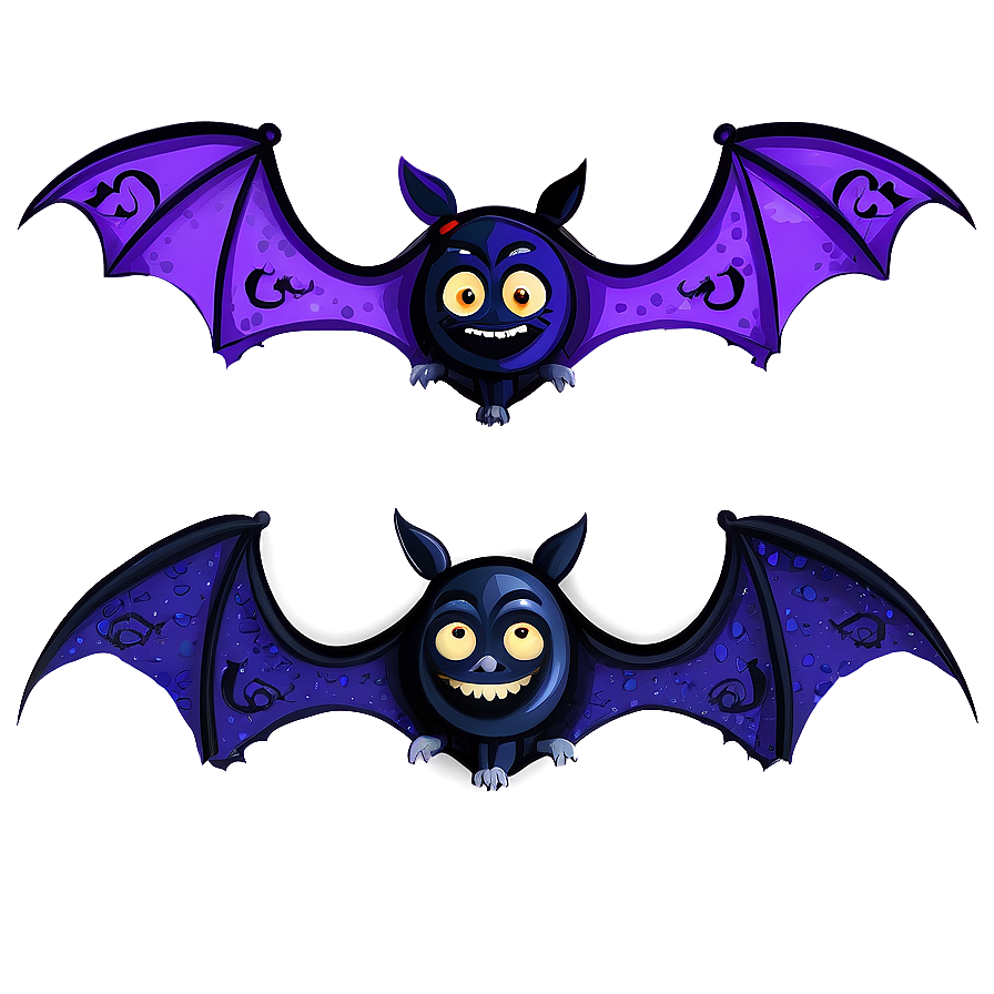 Creepy Bats Clipart Png 05232024 PNG