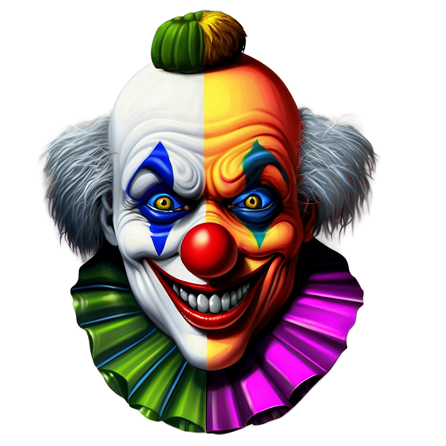 Creepy Clown Face Drawing Png 99 PNG