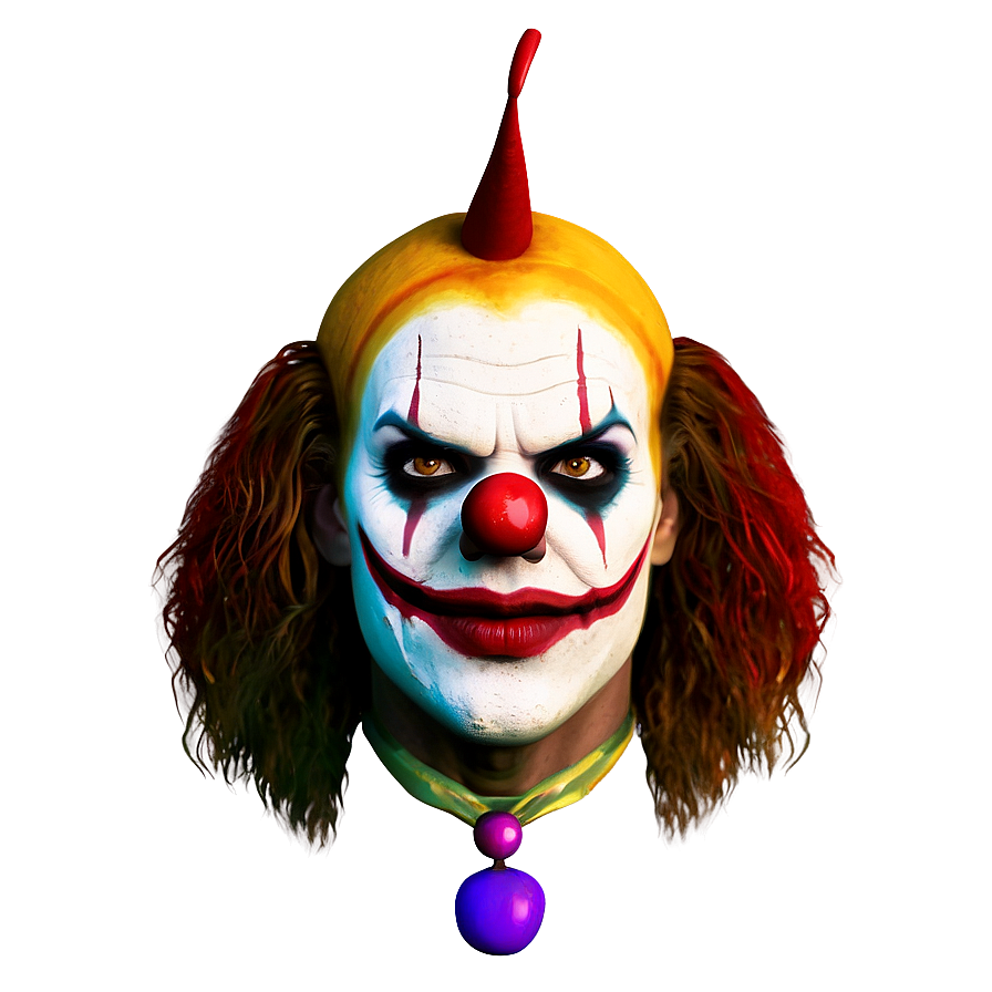 Creepy Clown Makeup Png Iww PNG