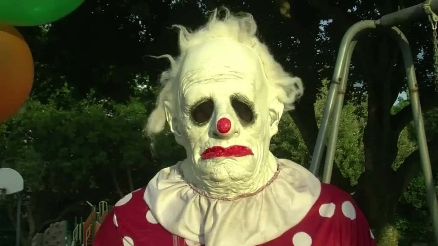 Feeling Frightened by this Creepy Clown