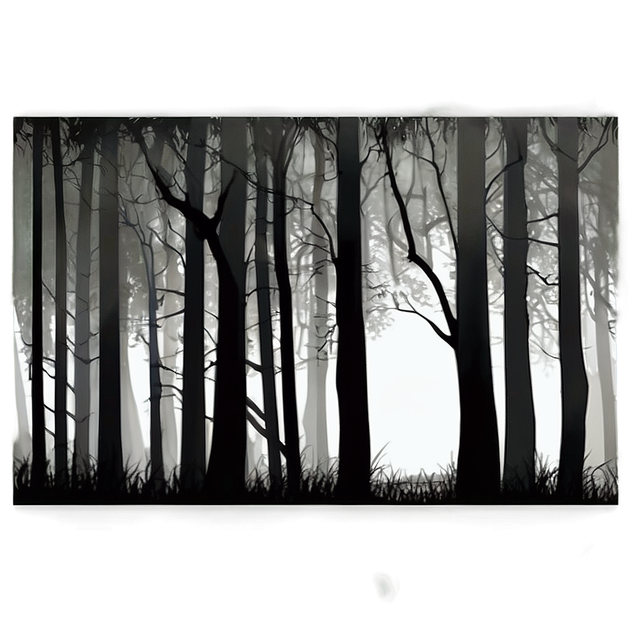 Creepy Dark Forest Png 74 PNG