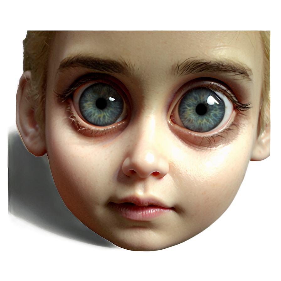 Creepy Doll Eyes Png 05252024 PNG