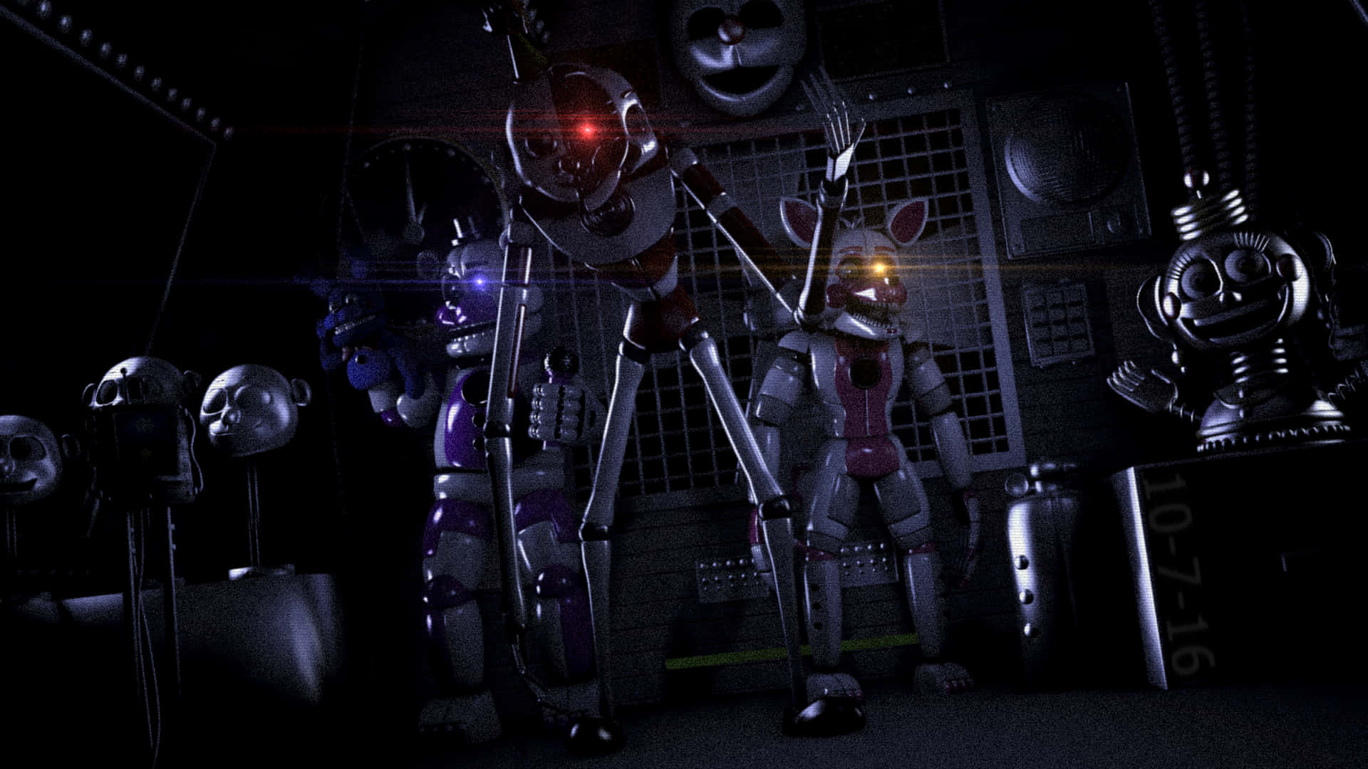 Creepy FNAF Sister Location Pictures