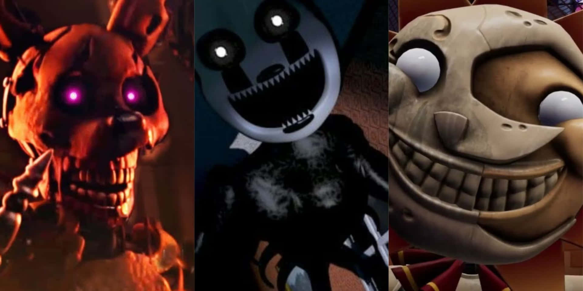 Creepy Fnaf The Glitched Attraction Pictures