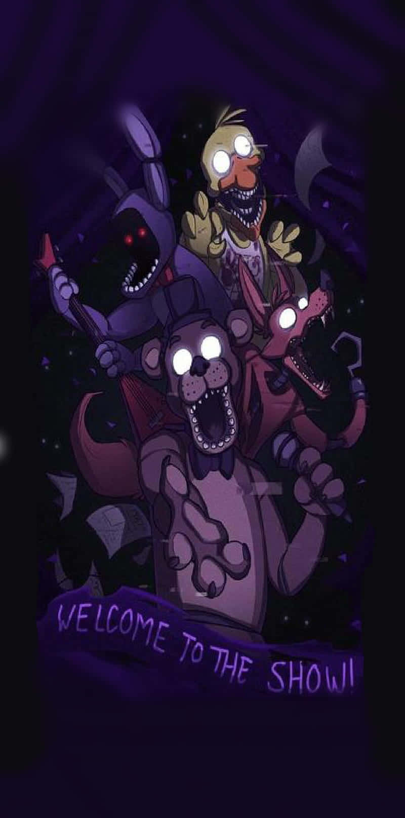 Creepy FNAF Welcome To The Show Pictures