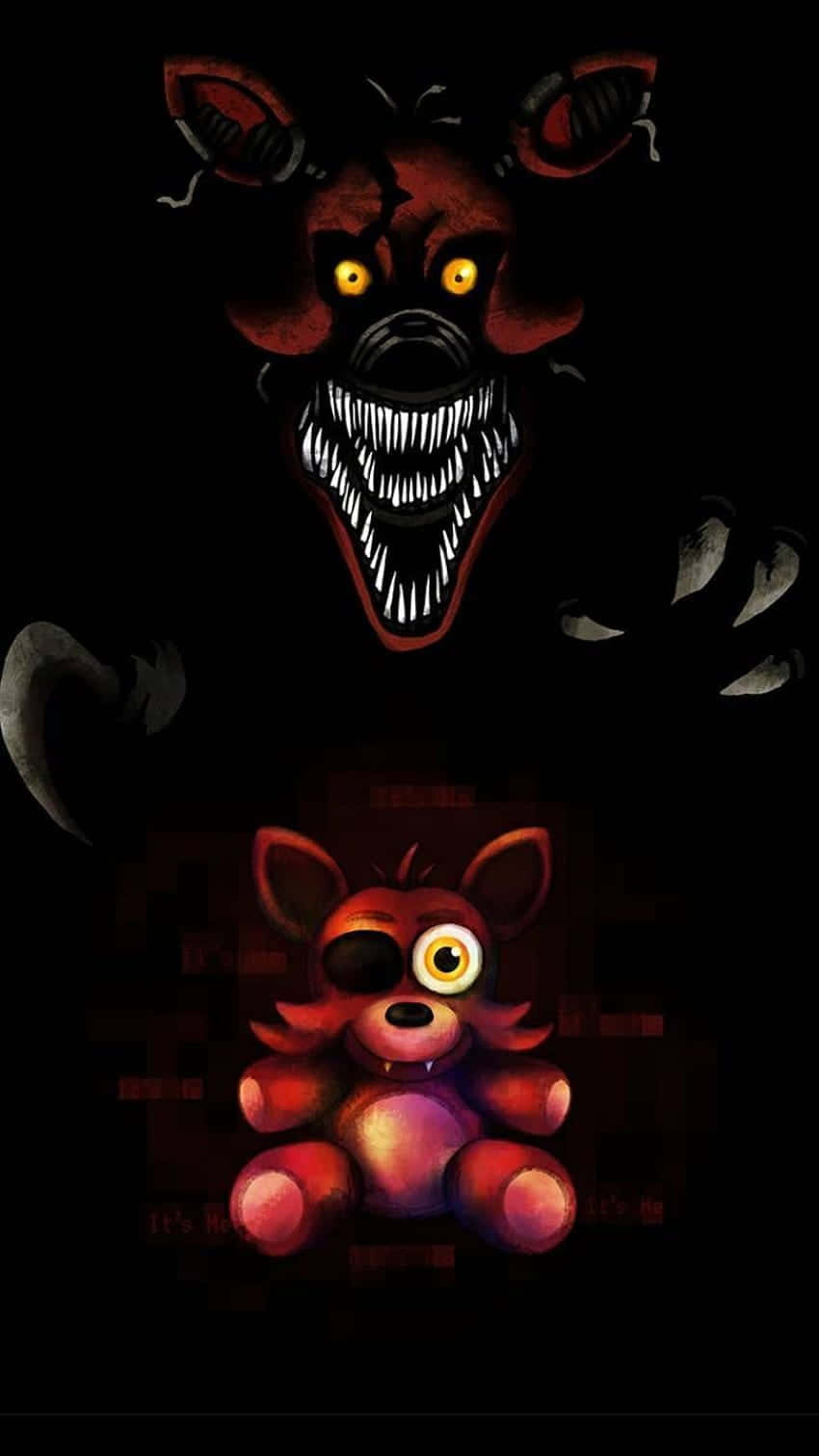 Creepy Foxy Toy FNAF Pictures