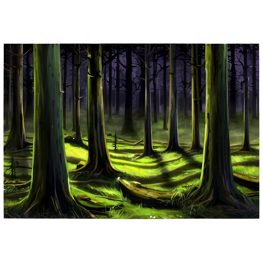 Creepy Forest Png Fsk54 PNG