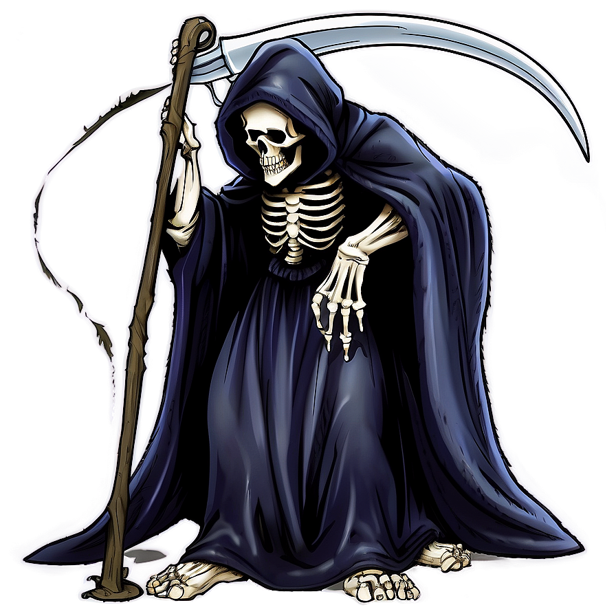 Download Creepy Grim Reaper Png 05062024 | Wallpapers.com