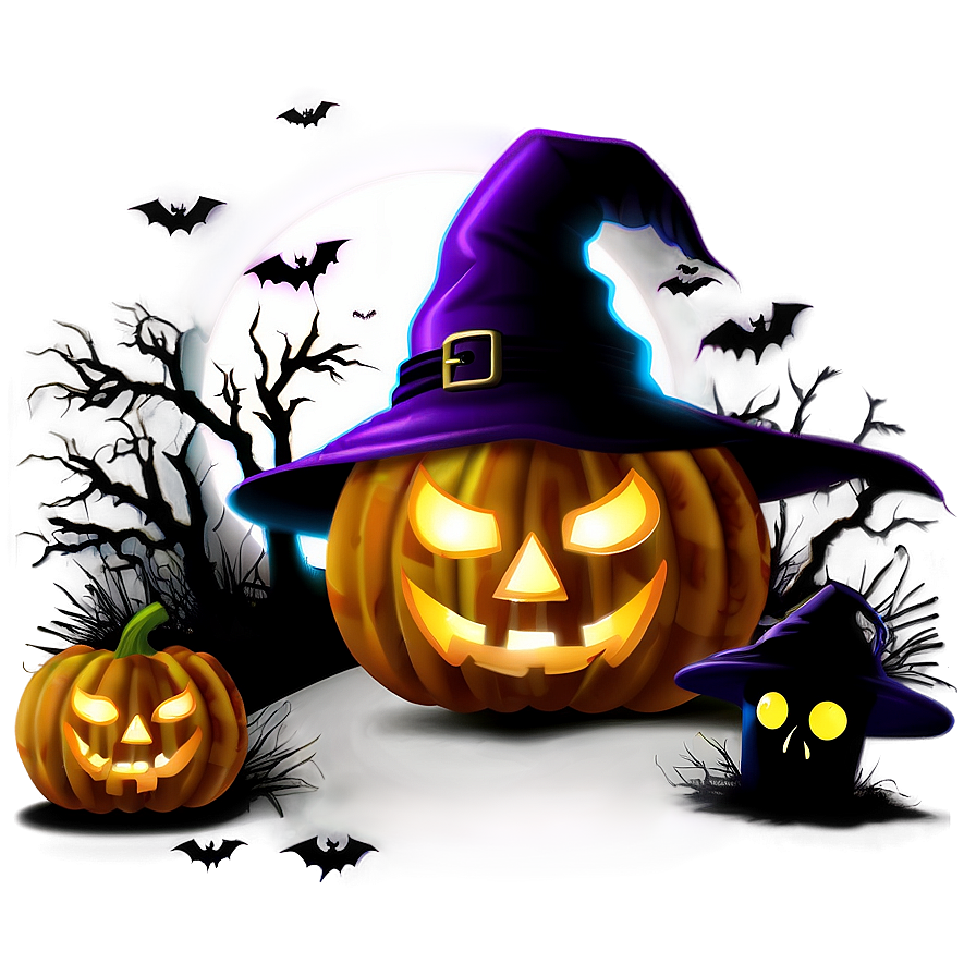 Creepy Halloween Night Png Iip PNG