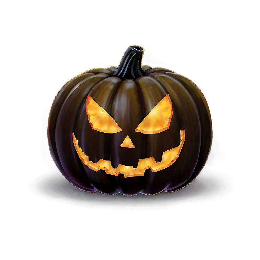 Download Creepy Jack O Lantern Art Png Uef | Wallpapers.com