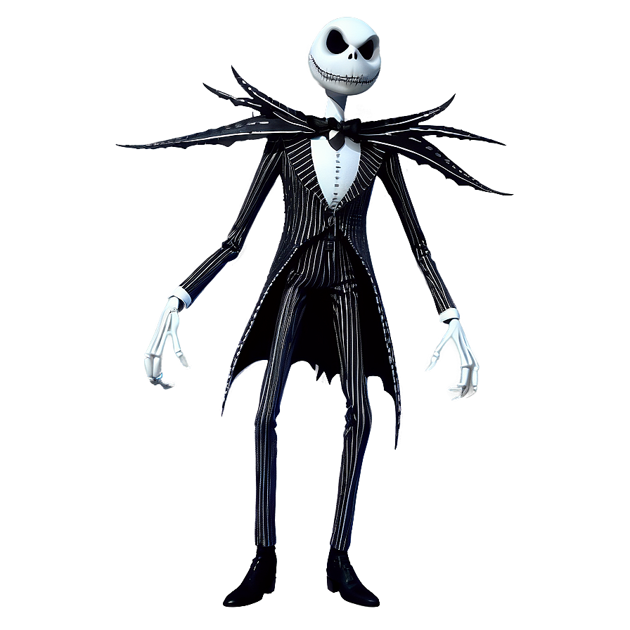 Download Creepy Jack Skellington Png Yxg95 | Wallpapers.com