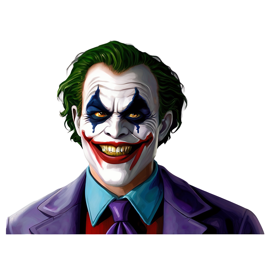 Download Creepy Joker Smile Png 21 | Wallpapers.com