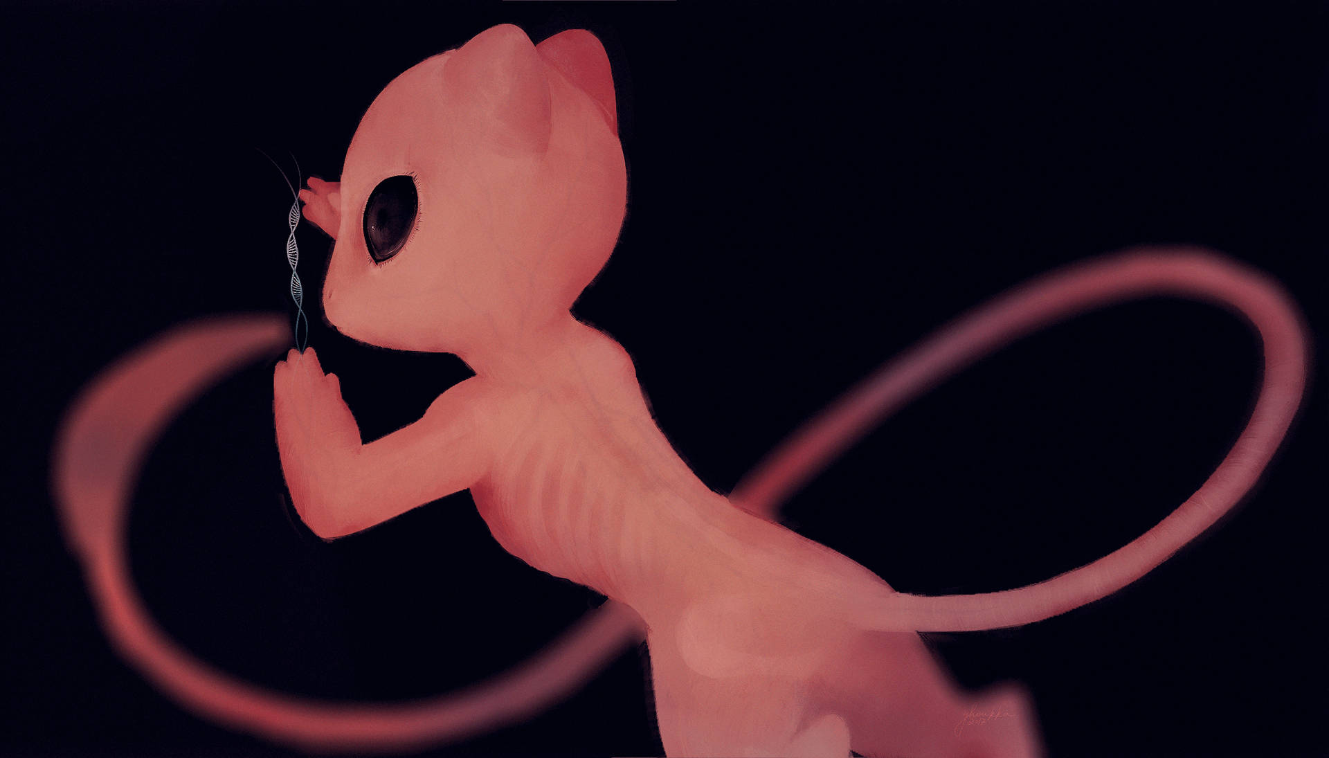 Enter the Mysterious World of Mew Wallpaper