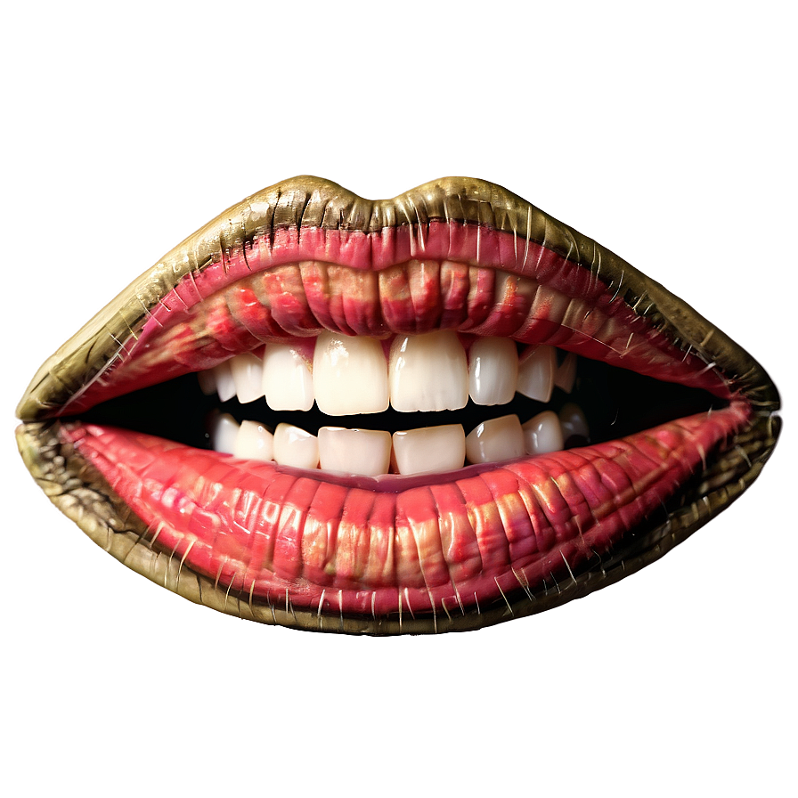 Creepy Puppet Mouth Png 06212024 PNG