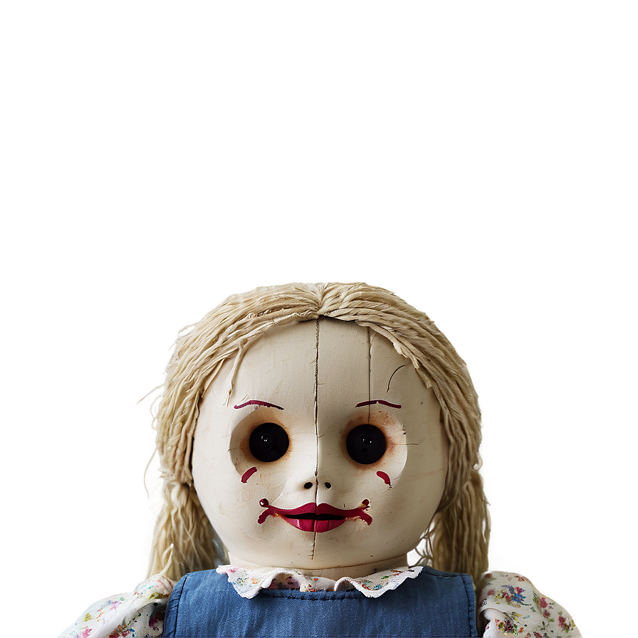 Creepy Rag Doll Png 06252024 PNG