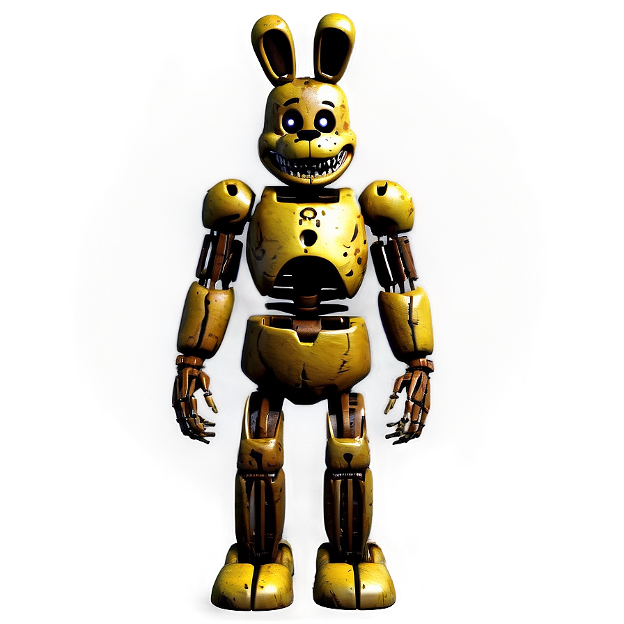 Creepy Springtrap Model Png Ets PNG