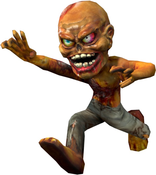 Creepy Zombie Attack PNG