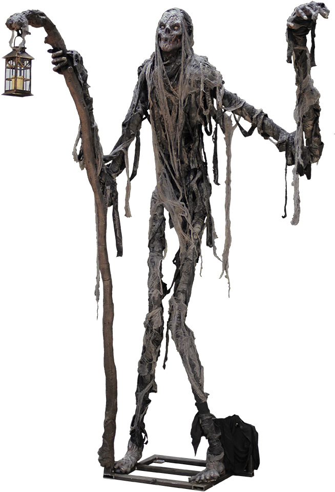 Creepy_ Forest_ Specter_ Figure PNG