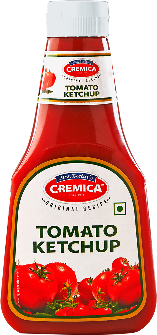 Cremica Tomato Ketchup Bottle PNG