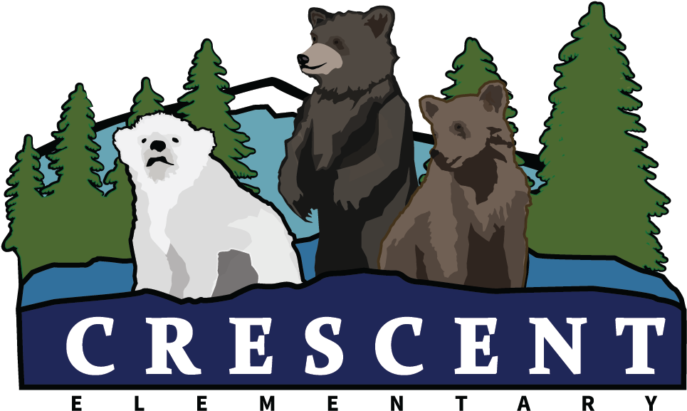 Crescent Elementary School Bears Logo PNG