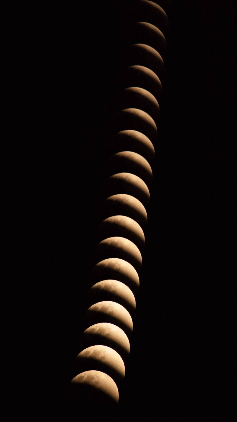 Crescent Moon Phases Wallpaper