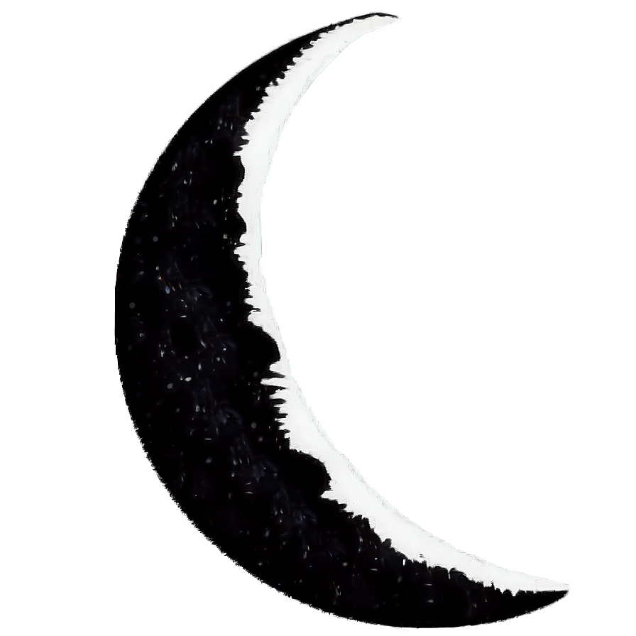 Download Crescent Moon With Face Png Ynq | Wallpapers.com