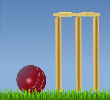 Cricket Balland Stumps PNG