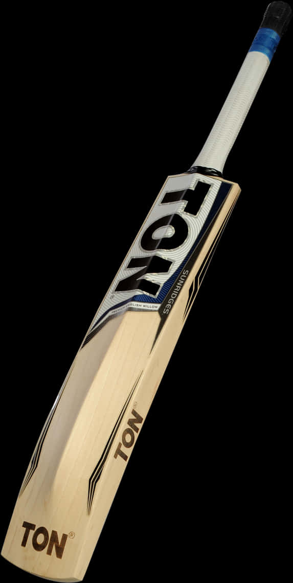 Cricket Bat T O N Brand Isolated PNG